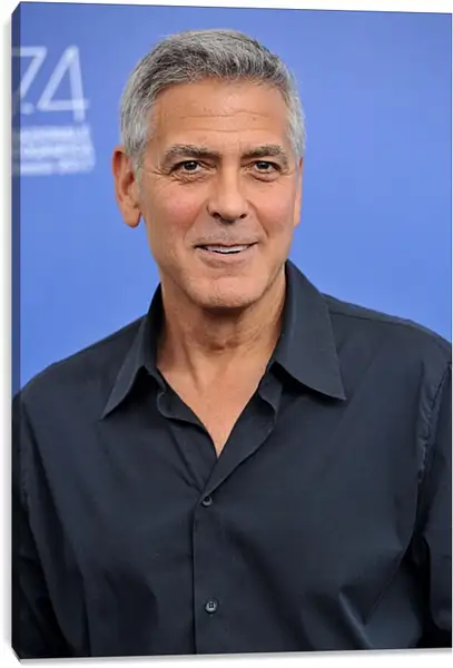 Постер на подрамнике - Джордж Клуни. George Clooney Постер на подрамнике - Джордж Клуни. George Clooney