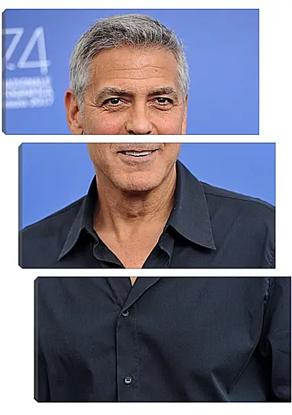 Модульная картина - Джордж Клуни. George Clooney Модульная картина - Джордж Клуни. George Clooney