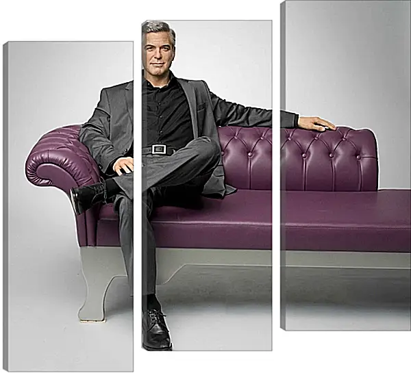 Модульная картина - Джордж Клуни. George Clooney Модульная картина - Джордж Клуни. George Clooney