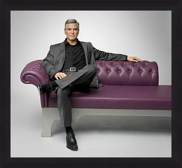 Картина в раме - Джордж Клуни. George Clooney Картина в раме - Джордж Клуни. George Clooney