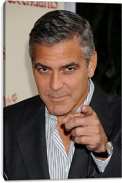 Постер на подрамнике - Джордж Клуни. George Clooney Постер на подрамнике - Джордж Клуни. George Clooney