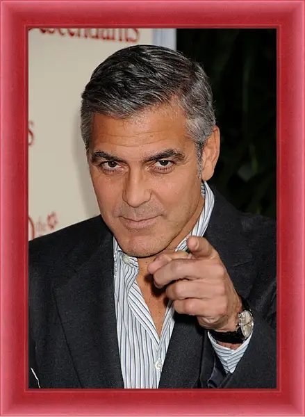 Картина в раме - Джордж Клуни. George Clooney Картина в раме - Джордж Клуни. George Clooney