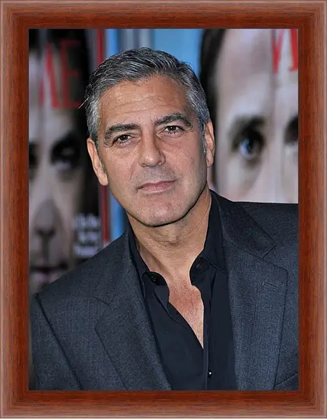 Картина в раме - Джордж Клуни. George Clooney Картина в раме - Джордж Клуни. George Clooney