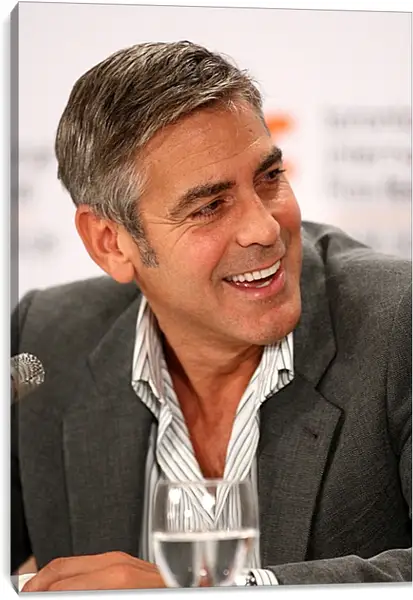 Постер на подрамнике - Джордж Клуни. George Clooney Постер на подрамнике - Джордж Клуни. George Clooney