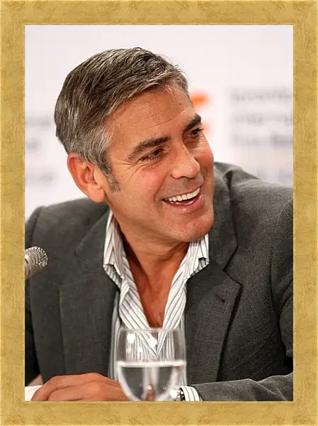 Картина в раме - Джордж Клуни. George Clooney Картина в раме - Джордж Клуни. George Clooney