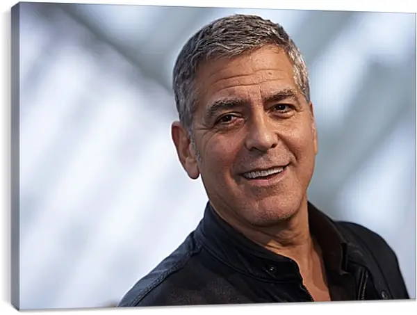Постер на подрамнике - Джордж Клуни. George Clooney Постер на подрамнике - Джордж Клуни. George Clooney