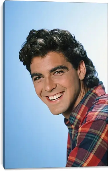 Постер на подрамнике - Джордж Клуни. George Clooney Постер на подрамнике - Джордж Клуни. George Clooney
