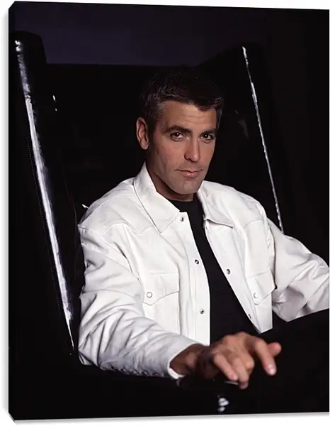 Постер на подрамнике - Джордж Клуни. George Clooney Постер на подрамнике - Джордж Клуни. George Clooney