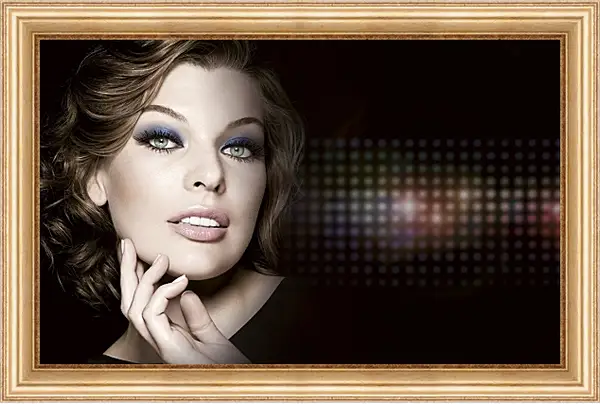 Картина в раме - Милла Йовович. Milla Jovovich Картина в раме - Милла Йовович. Milla Jovovich