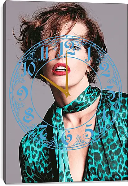 Часы картина - Милла Йовович. Milla Jovovich Часы картина - Милла Йовович. Milla Jovovich