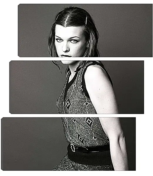 Модульная картина - Милла Йовович. Milla Jovovich Модульная картина - Милла Йовович. Milla Jovovich