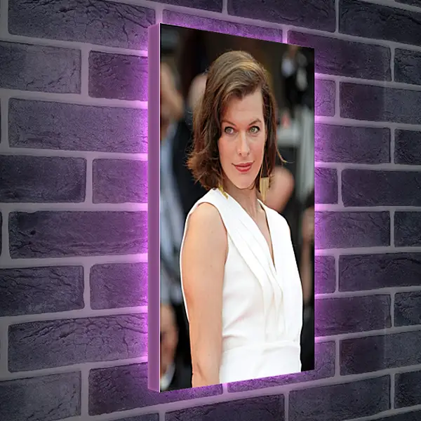 Лайтбокс световая панель - Милла Йовович. Milla Jovovich Лайтбокс световая панель - Милла Йовович. Milla Jovovich