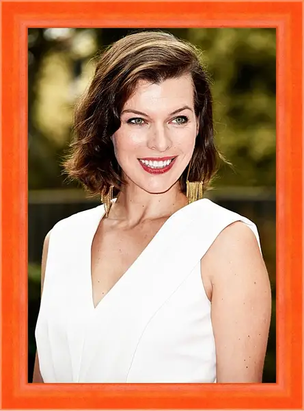 Картина в раме - Милла Йовович. Milla Jovovich Картина в раме - Милла Йовович. Milla Jovovich
