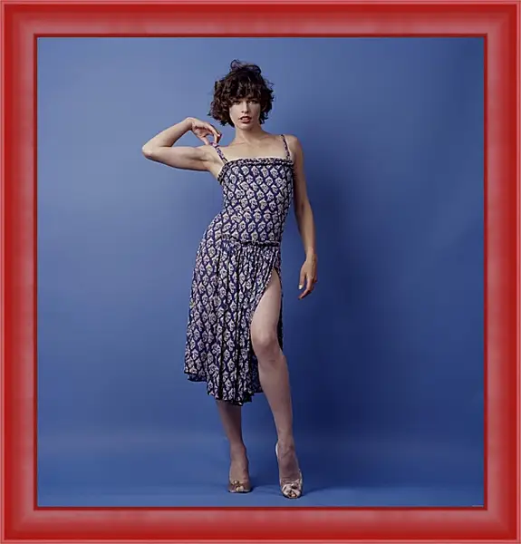 Картина в раме - Милла Йовович. Milla Jovovich Картина в раме - Милла Йовович. Milla Jovovich