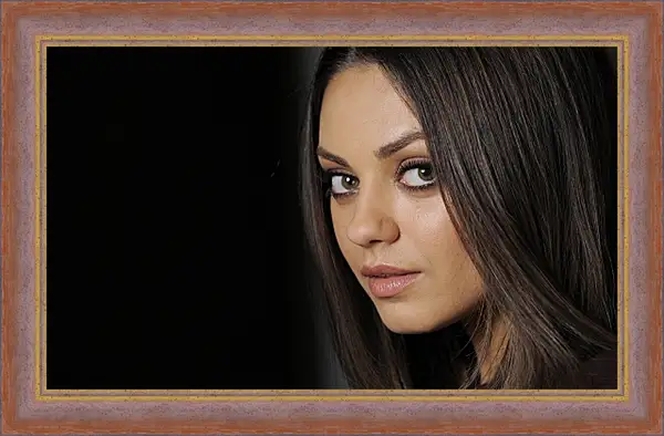 Картина в раме - Мила Кунис. Mila Kunis Картина в раме - Мила Кунис. Mila Kunis