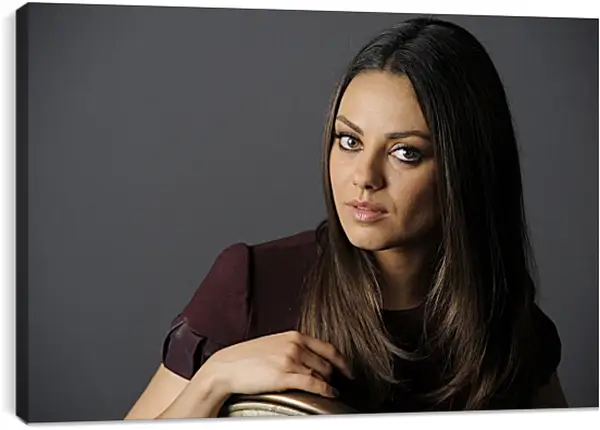 Постер на подрамнике - Мила Кунис. Mila Kunis Постер на подрамнике - Мила Кунис. Mila Kunis
