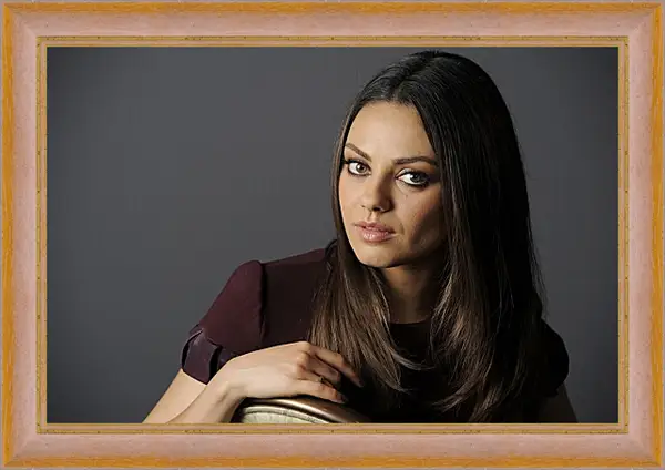 Картина в раме - Мила Кунис. Mila Kunis Картина в раме - Мила Кунис. Mila Kunis