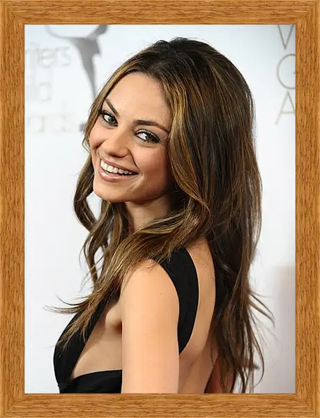 Картина в раме - Мила Кунис. Mila Kunis Картина в раме - Мила Кунис. Mila Kunis