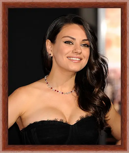 Картина в раме - Мила Кунис. Mila Kunis Картина в раме - Мила Кунис. Mila Kunis