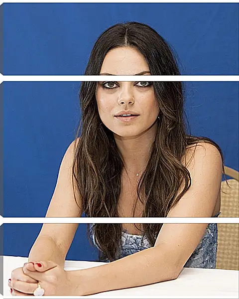 Модульная картина - Мила Кунис. Mila Kunis Модульная картина - Мила Кунис. Mila Kunis