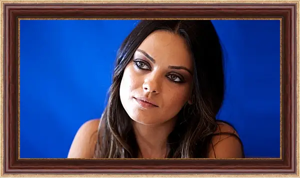 Картина в раме - Мила Кунис. Mila Kunis Картина в раме - Мила Кунис. Mila Kunis