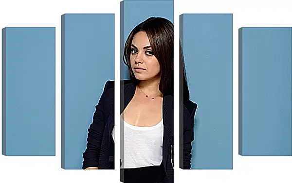 Модульная картина - Мила Кунис. Mila Kunis Модульная картина - Мила Кунис. Mila Kunis