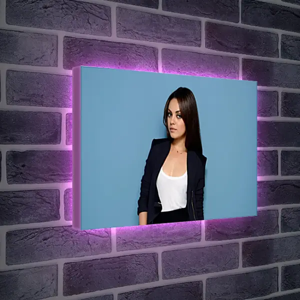 Лайтбокс световая панель - Мила Кунис. Mila Kunis Лайтбокс световая панель - Мила Кунис. Mila Kunis