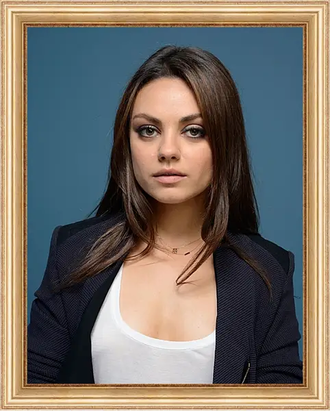 Картина в раме - Мила Кунис. Mila Kunis Картина в раме - Мила Кунис. Mila Kunis