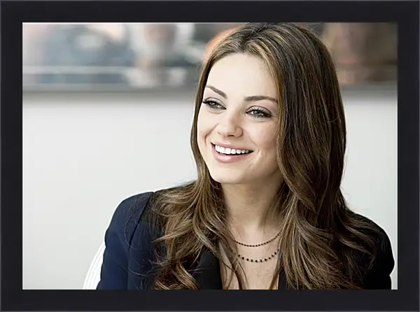 Картина в раме - Мила Кунис. Mila Kunis Картина в раме - Мила Кунис. Mila Kunis