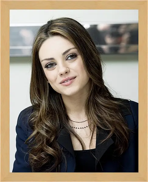 Картина в раме - Мила Кунис. Mila Kunis Картина в раме - Мила Кунис. Mila Kunis