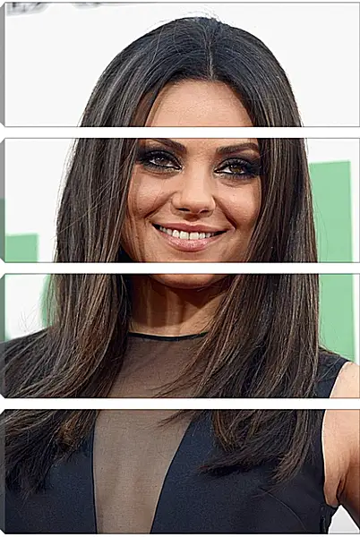 Модульная картина - Мила Кунис. Mila Kunis Модульная картина - Мила Кунис. Mila Kunis