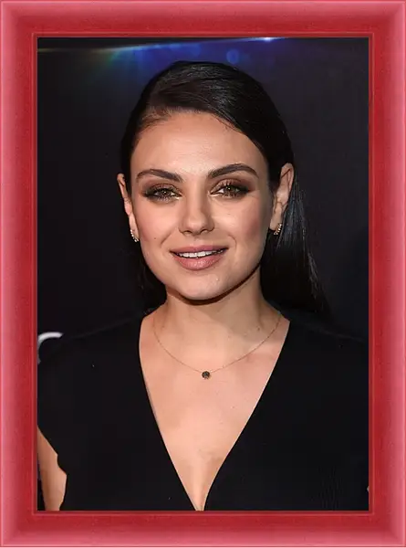 Картина в раме - Мила Кунис. Mila Kunis Картина в раме - Мила Кунис. Mila Kunis