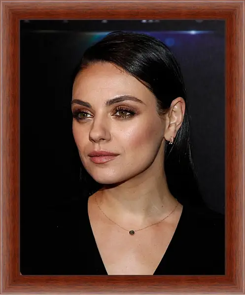 Картина в раме - Мила Кунис. Mila Kunis Картина в раме - Мила Кунис. Mila Kunis