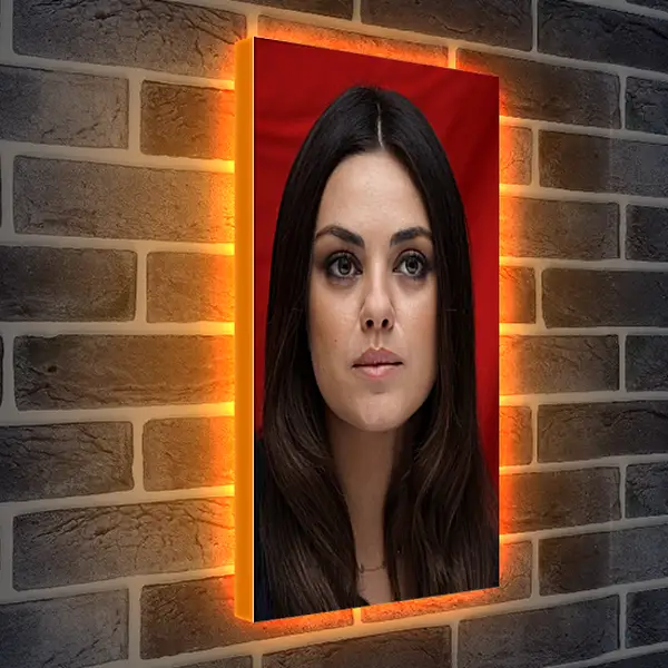 Лайтбокс световая панель - Мила Кунис. Mila Kunis Лайтбокс световая панель - Мила Кунис. Mila Kunis
