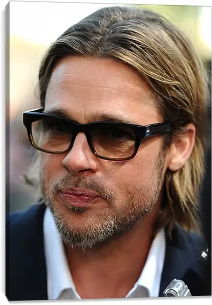 Постер на подрамнике - Брэд Питт. Brad Pitt Постер на подрамнике - Брэд Питт. Brad Pitt