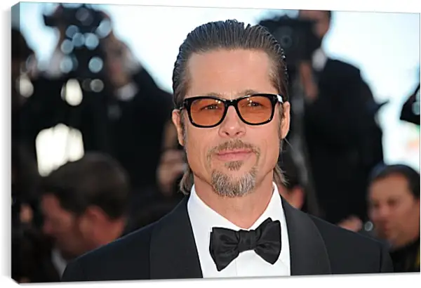 Постер на подрамнике - Брэд Питт. Brad Pitt Постер на подрамнике - Брэд Питт. Brad Pitt