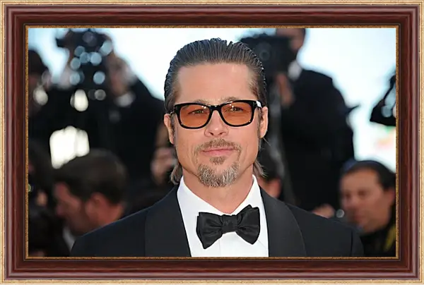 Картина в раме - Брэд Питт. Brad Pitt Картина в раме - Брэд Питт. Brad Pitt