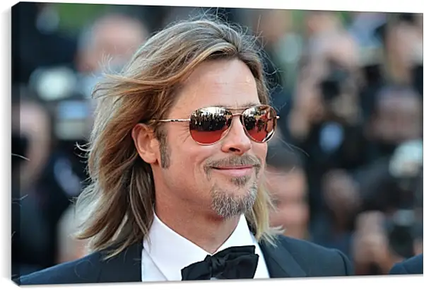 Постер на подрамнике - Брэд Питт. Brad Pitt Постер на подрамнике - Брэд Питт. Brad Pitt