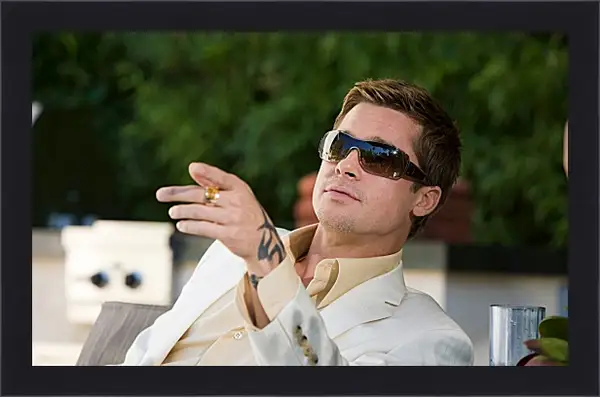 Картина в раме - Брэд Питт. Brad Pitt Картина в раме - Брэд Питт. Brad Pitt