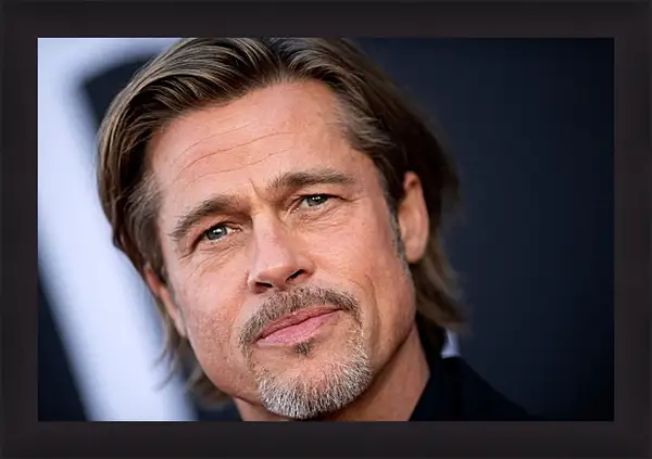 Картина в раме - Брэд Питт. Brad Pitt Картина в раме - Брэд Питт. Brad Pitt
