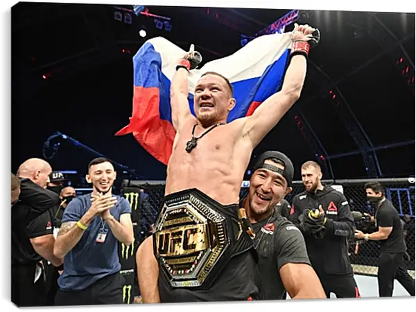 Постер на подрамнике - UFC. MMA. Пётр Ян Постер на подрамнике - UFC. MMA. Пётр Ян