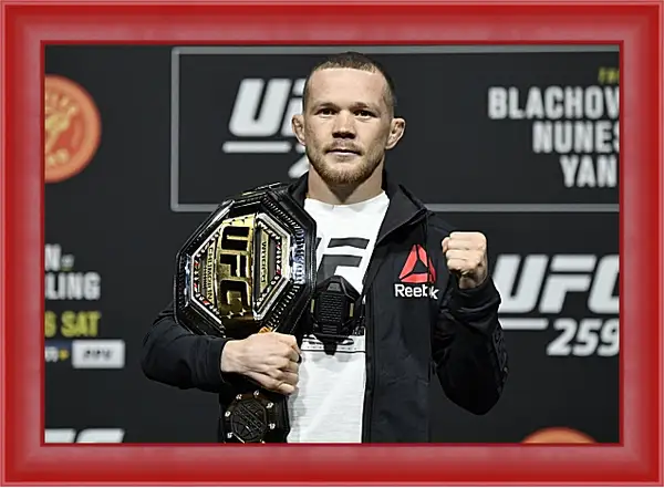 Картина в раме - UFC. MMA. Пётр Ян Картина в раме - UFC. MMA. Пётр Ян