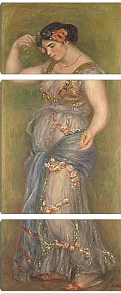 Модульная картина - Dancing Girl with Castanets. Пьер Огюст Ренуар Модульная картина - Dancing Girl with Castanets. Пьер Огюст Ренуар