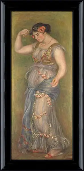 Картина в раме - Dancing Girl with Castanets. Пьер Огюст Ренуар Картина в раме - Dancing Girl with Castanets. Пьер Огюст Ренуар