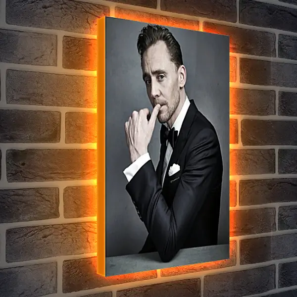 Лайтбокс световая панель - Том Хиддлстон. Thomas Hiddleston Лайтбокс световая панель - Том Хиддлстон. Thomas Hiddleston