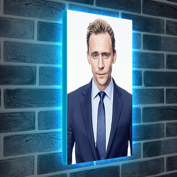 Лайтбокс световая панель - Том Хиддлстон. Thomas Hiddleston Лайтбокс световая панель - Том Хиддлстон. Thomas Hiddleston
