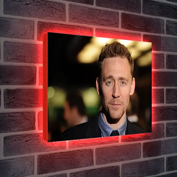 Лайтбокс световая панель - Том Хиддлстон. Thomas Hiddleston Лайтбокс световая панель - Том Хиддлстон. Thomas Hiddleston