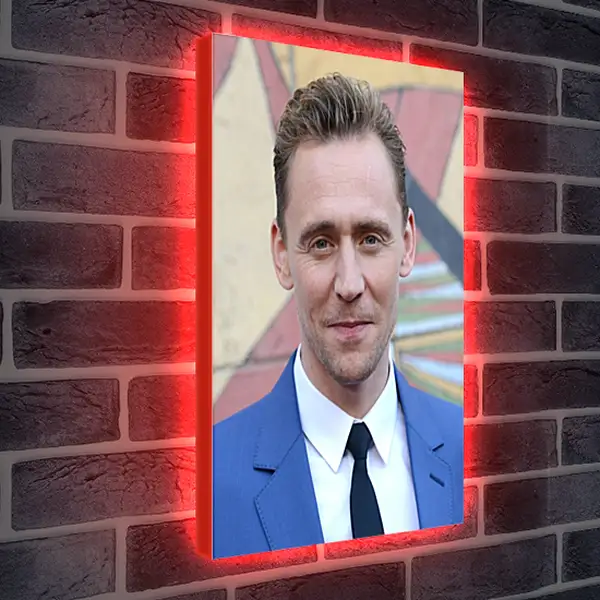 Лайтбокс световая панель - Том Хиддлстон. Thomas Hiddleston Лайтбокс световая панель - Том Хиддлстон. Thomas Hiddleston