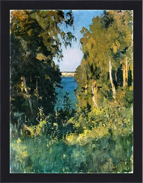 Картина в раме - Овраг. Левитан Исаак Картина в раме - Овраг. Левитан Исаак