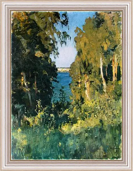 Картина в раме - Овраг. Левитан Исаак Картина в раме - Овраг. Левитан Исаак